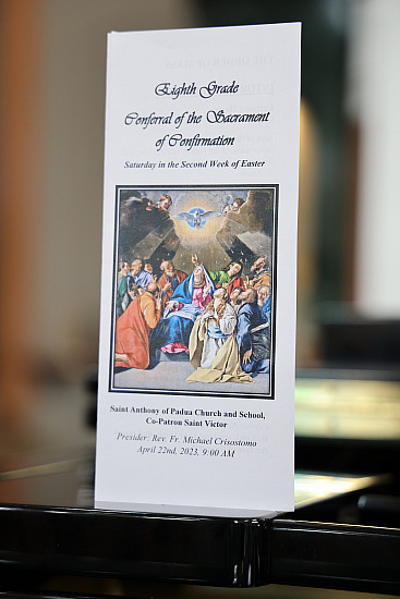 SACS Sacrament of Confirmation 04-22-2023