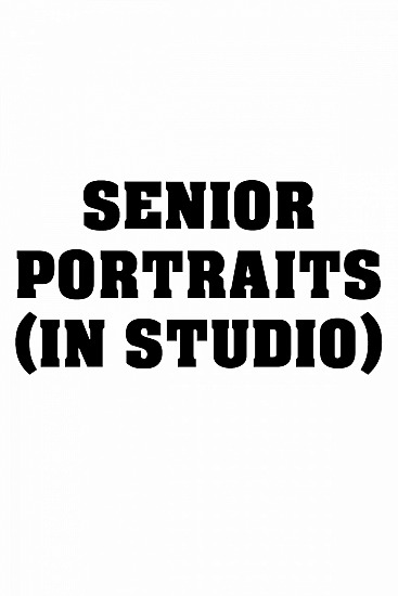 2026 SENIOR PORTRAITS (In Studio)